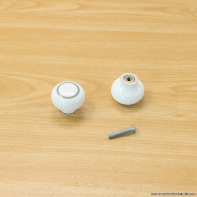 2pcs/lot mini round ceramic handle knob white drawer pulls single hole cabinet dressser closet shoes box pull handle knobs