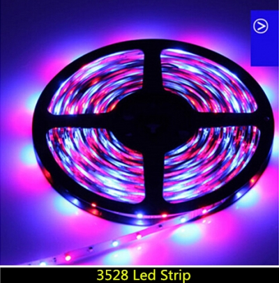 5m waterproof 3528 rgb led strip 12v flexible light 60led/m led tape home wedding decoration lamps