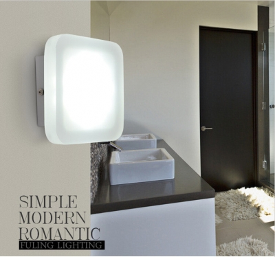 acrylic modern minimalist fashion front wall lamp hallway bathroom mirror lights