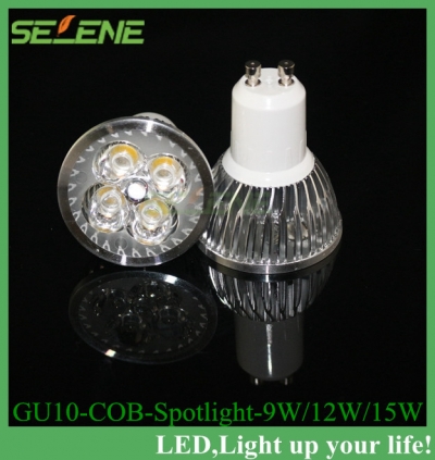 best price 4pc/lot gu10 cob white /warm white spotlight spot lights led bulb lamp 110v/220v energy saving [led-spotlight-6059]