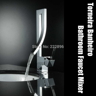 brass sink chrome bathroom faucet handles basin mixer water tap deck mounted single handle torneira para banheiro grifos lavabo