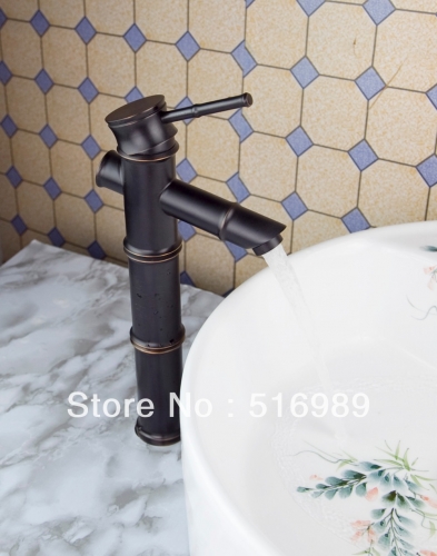 deck mount single handle wash basin sink oil rubbed bronze bathroom sink faucet centerset one hole/handle mixer tap tree288