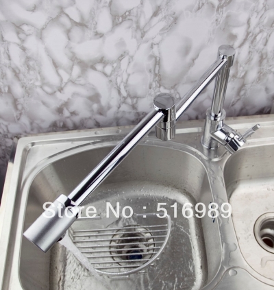 new square single lever chrome brass kitchen faucet swivel 360 bathroom basin mixer tap hejia133