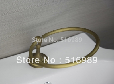 bathroom/kitchen sink antique brass finish wall mounted towel ring l-005 [others-7573]