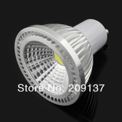 gu10 5w cob led spot light bulbs lamp warm white/cool white high brightness 85-265v