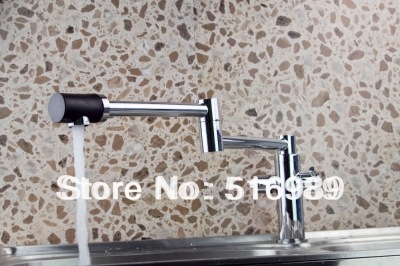 newly style swivel bathroom basin tap & kitchen sink mixer chrome tap mak1