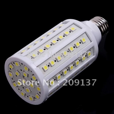 whole 1500lm 110v-240v 15w e27 led lamp 86 smd 5050 led corn light led bulb lighting warm white 5pcs/lot