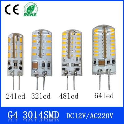 10pcs/lot led g4 3014 smd 3w 5w 6w dc 12v g4 led lamp 20w halogen lamp g4 led 12v led bulb lamps warranty 2y lighting spotlight