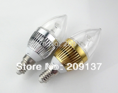 3*3 w epistar chip e12 e14 cool/warm white high power led candle light bulb lamp