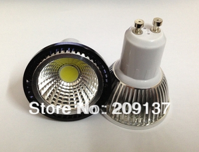 5w gu10 cob led spotlight , ac85-265v, ce & rohs, 10pcs/lot