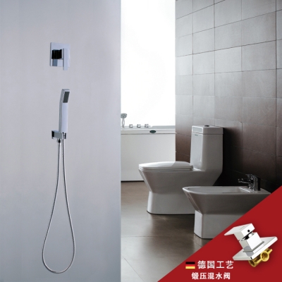 basons copper concealed shower wall shower hand shower torneira brass tap banheiro chuveiro torneira thermostatic valve [bath-amp-shower-faucets-1350]