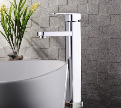 bathroom lavatory basin vessel sink vanity tops tall brass tap banheiro torneira lavabo ducha bf015 [basin-faucet-59]