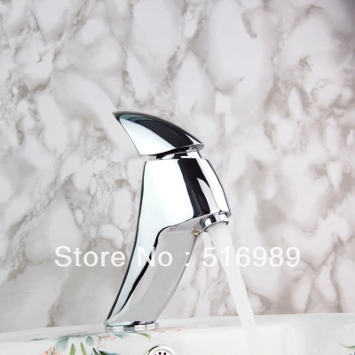 chrome brass bathroom faucet spout vessel basin sink mixer tap single handle and cold water tree903 [bathroom-mixer-faucet-1691]