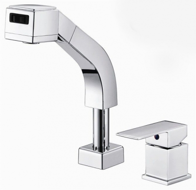 pull out faucet polished chrome bathroom faucet.basin sink mixer tap.torneira banheiro bf031