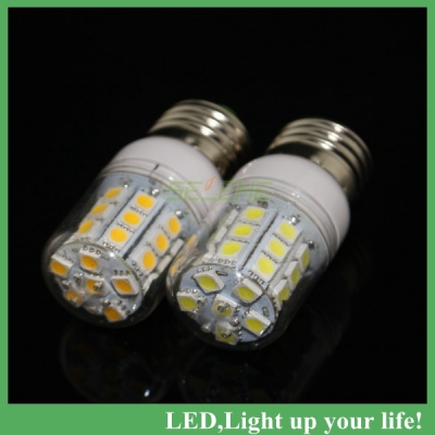 1pc 4 w led corn light lamp bulb lighting e27 smd5050*27leds 4w 220v led corn lamp led 220v corn lamp