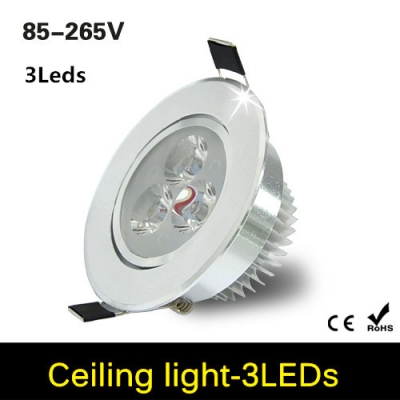 1pcs 9w epistar led downlight recessed led ceiling down light 110v 220v lampada led lamp light + led driver home indoor lighting