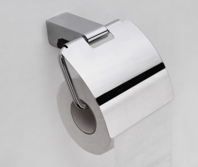 copper tissue box/toilet paper holder chrome color finis cs004d