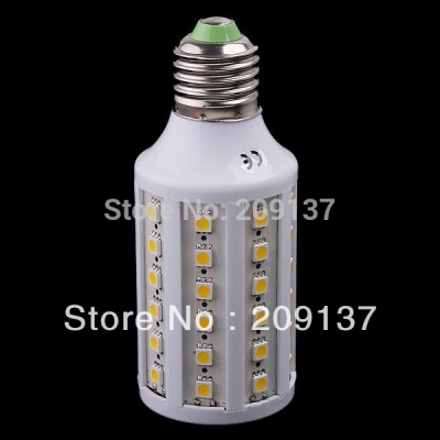 e27 12w 110v 220v warm cold white 60 leds 1080lm smd led bulb corn light bulb energy saving led lamp,