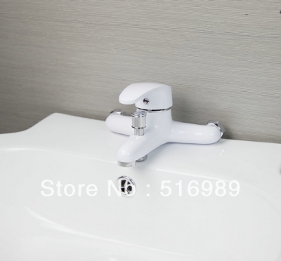 wall mount single hand +heldhead shower bathtub bathroom spray painting kitchen sink brass mixer tap faucet hejia6