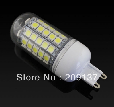 220v/240v 10w g9 e27 59 leds smd 5050 360 degree corn light bulb lamp warm white/cool white