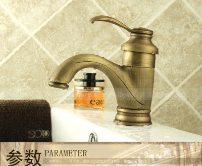 antique classic solid brass copper bathroom sink basin faucet mixer lavatory faucet sanitary ware tapbronze torneira banheiro