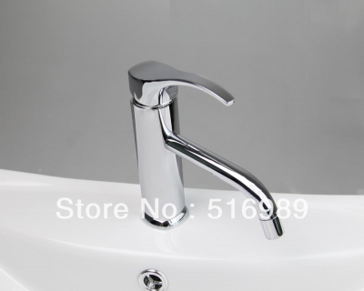 beautiful newly brand bathroom polished chrome brass mixter tap faucet basin sink a-0011 [bathroom-mixer-faucet-1669]