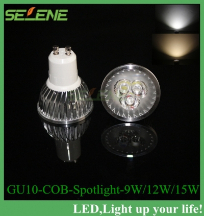 best price 1pc/lot gu10 cob white /warm white spotlight spot lights bulb lamp 110v/220v energy saving [led-spotlight-6058]