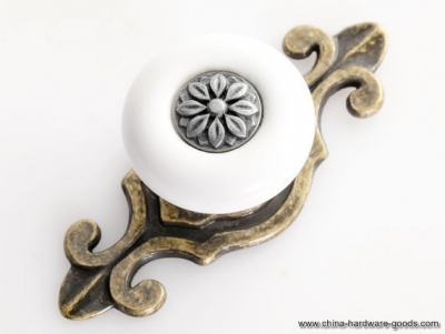 dresser knob drawer knobs pulls handles ceramic kitchen cabinet knobs pull handle white black antique bronze furniture