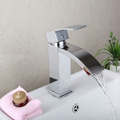 e-pak well sold deck mounted single handle l8319/1 bathroom chrome finish bathroom basin sink faucet