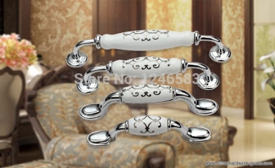 modern cabinet handles and knobs furniture handles wardrob knobs drawer puller european style ceramic handles a17#