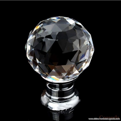 2014 amazing 30mm diamond shape crystal cabinet knob cupboard drawer handle pull cooseela