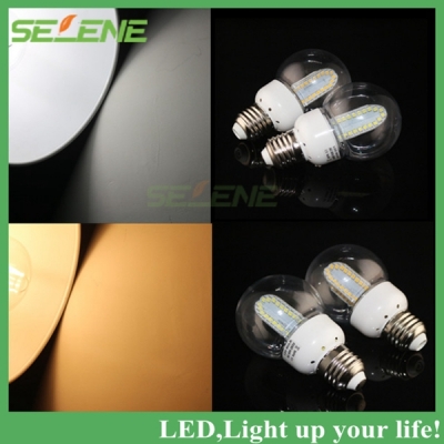 6pcs e27 led lamps led lights corn bulb e27 6w smd 2835 84 led 9-30v 85-265v white/ warm white led spotlight lamps