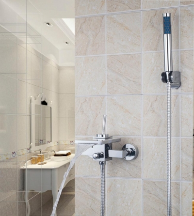 competitive price chrome with handshower single faucet handles l92255 chrome bathtub basin mixers tap faucet