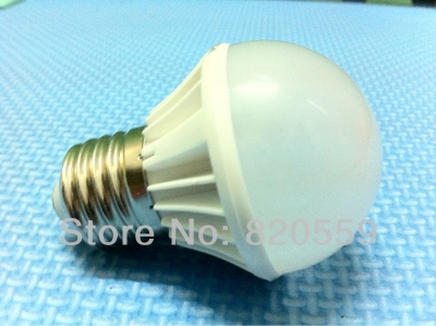 high brightness led bulb lamp light led e27 2835smd 3w white/warm white 85-265v