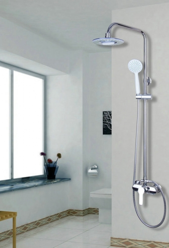wall-mounted rainfall showerhead handheld spray faucet shower chrome shower set torneira 53609/2 bathtub sink faucet,mixer tap