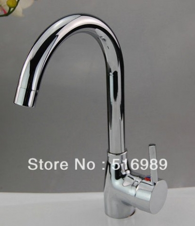 waterfall bathroom basin sink mixer tap polished chrome faucet nb-1269