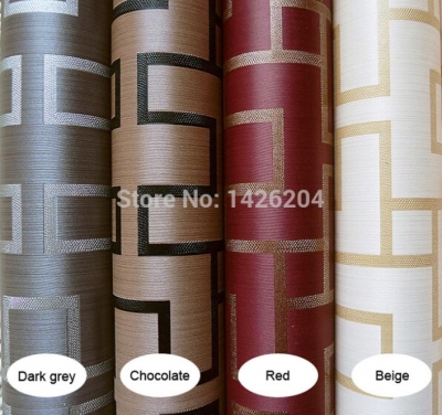 modern chinese style retro teahouse el entrance lattice wallpaper roll 10m,wall paper stripes