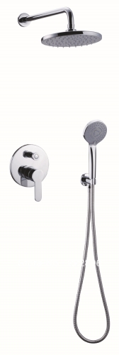 solid brass copper chrome shower faucet cold & water tap bathroom shower set mixer torneira chuveiro