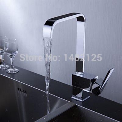 water saver filter inoxs para torneira robinet brass chrome plate single handle blancs brass square style kitchen faucet