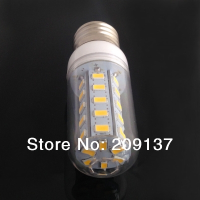10pcs/lot new arrival g9 e27 110v 220v led lamp 36leds smd 5730 warm white/white led corn bulb light,waterproof