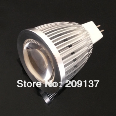 30pcs/lot mr16 high power cob led spotlight bulb lamp 7w warm white/cold white 12v