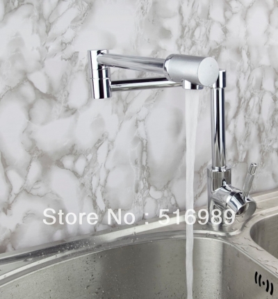 faucet chrome kitchen luxury mixer basin tap hejia135