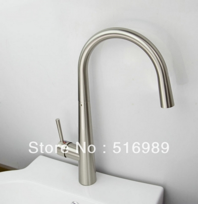nickel brushed 36 swivel bathroom kitchen wall mounted basin sink faucet mixer tree90