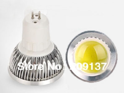 5w gu5.3 e27 gu10 cob led bulb light lamp dimmble high power led spotlight 10pcs/lot