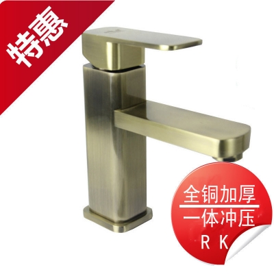 antique bronze kitchen faucet [deck-mounted-basin-faucets-2784]