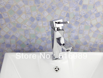 /cold water chrome single handle bathroom basin faucet mixer tap 8256-4