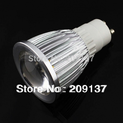 high power gu10 7w cob led bulb light lamp warm white/cool white led spot downlight lamp 110-240v