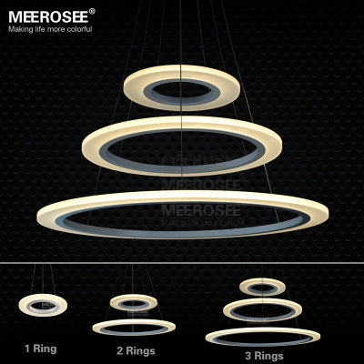 new arrival modern led pendant light / lamp / lighting fixture led circle ring lusters smd3014 led md5057