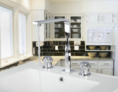 56f new design construction & real estate bath fixtures bath hardware sets bathroom deck mounted 3 pcs set faucet