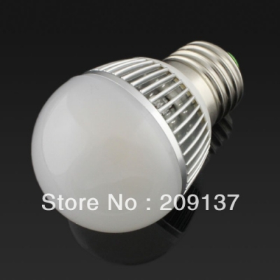 6w e27 led bulb bubble ball high power led dimmable lamp light,ac85-265v,cool/warm white